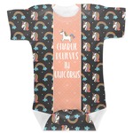 Unicorns Baby Bodysuit 6-12 (Personalized)