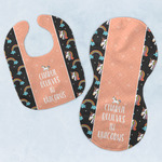 Unicorns Baby Bib & Burp Set w/ Name or Text