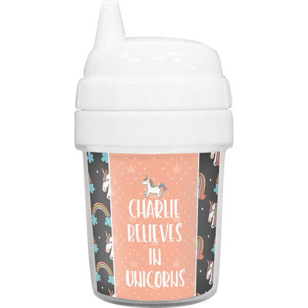 Custom Unicorns Baby Sippy Cup (Personalized)