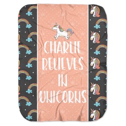 Unicorns Baby Swaddling Blanket (Personalized)