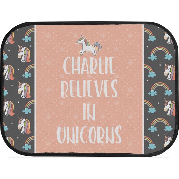 Unicorns Back Seat Car Mat