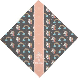 Unicorns Dog Bandana Scarf w/ Name or Text