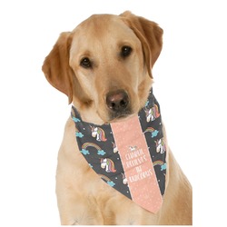 Unicorns Dog Bandana Scarf w/ Name or Text