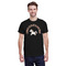 Unicorns Black Crew T-Shirt on Model - Front