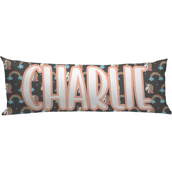 Custom Unicorns Body Pillow Case (Personalized)