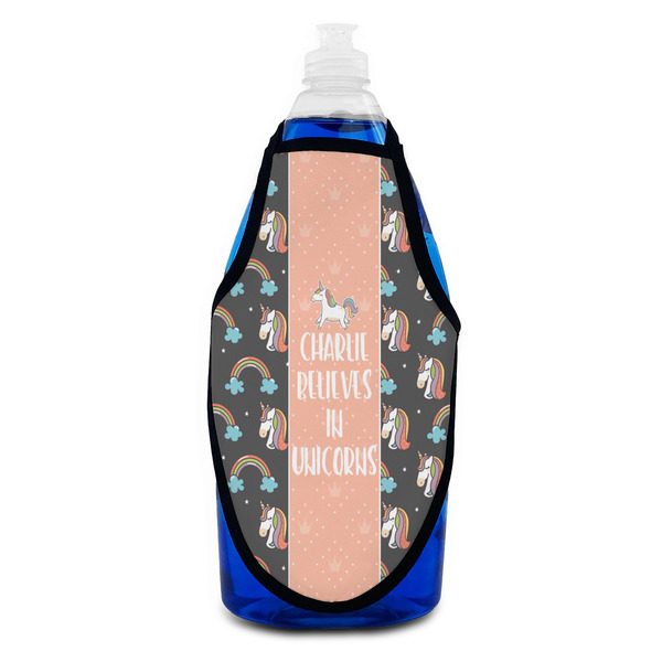 Unicorns Bottle Apron - Soap - FRONT
