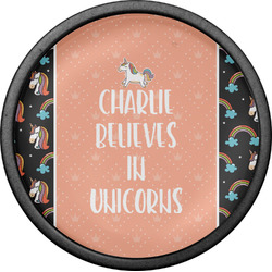 Unicorns Cabinet Knob (Black) (Personalized)