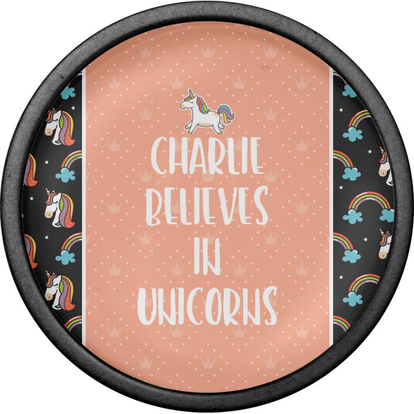 Unicorns Cabinet Knob - Black - Front