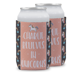 Unicorns Can Cooler (12 oz) w/ Name or Text