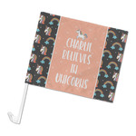 Unicorns Car Flag - Large (Personalized)