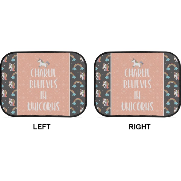 Unicorns Car Floor Mats (Back Seat) (Approval)