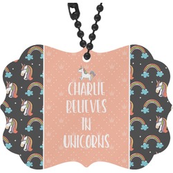 Unicorns Rear View Mirror Charm (Personalized)