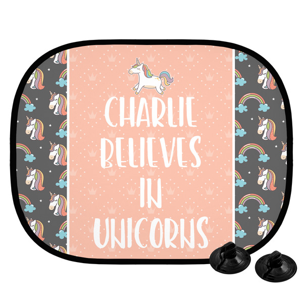 Custom Unicorns Car Side Window Sun Shade (Personalized)