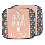 Unicorns Car Sun Shade - Two Piece (Personalized)