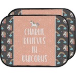 Unicorns Car Floor Mats (Back Seat) (Personalized)