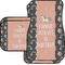 Unicorns Car Floor Mats Set - 2 Front & 2 Back (Personalized)