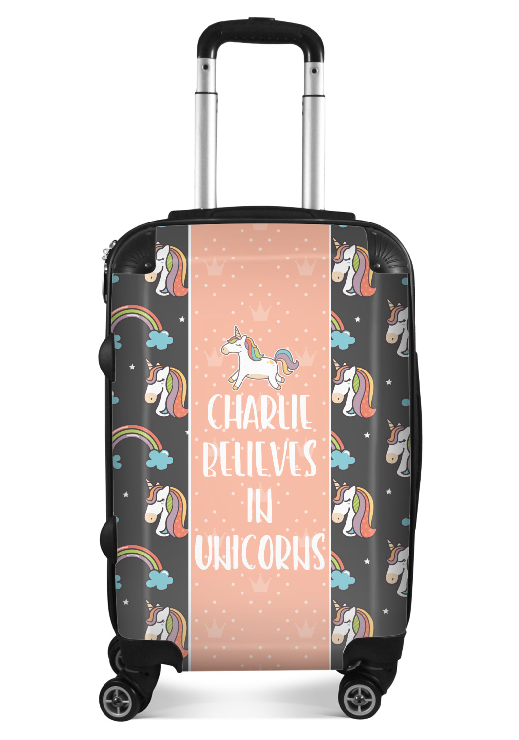 Unicorns Suitcase 20" Carry On (Personalized) YouCustomizeIt