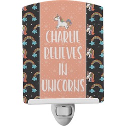 Unicorns Ceramic Night Light (Personalized)