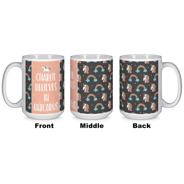 Unicorns Coffee Mug - 15 oz - White APPROVAL