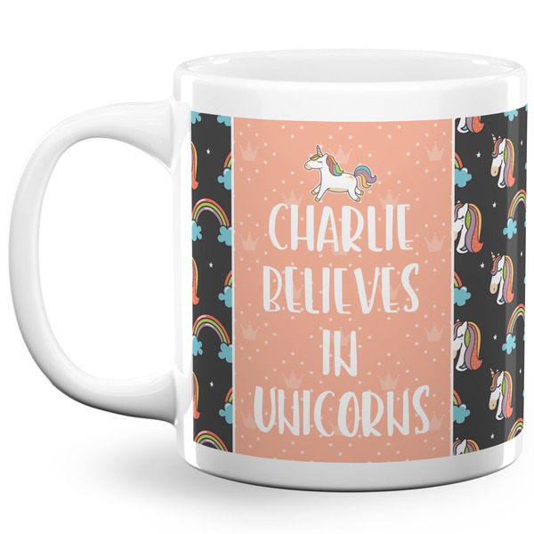 Unicorns Coffee Mug - 20 oz - White