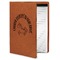 Unicorns Cognac Leatherette Portfolios with Notepad - Small - Main