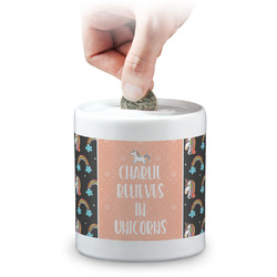 Unicorns Coin Bank (Personalized)