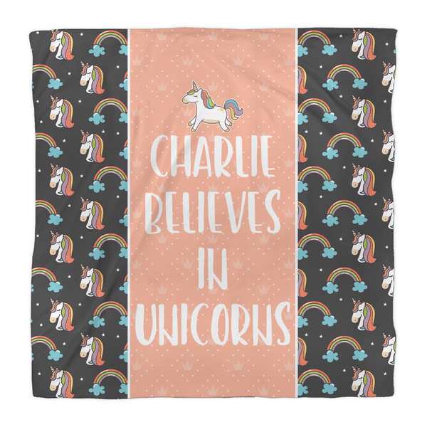 Unicorns Comforter - Queen - Front