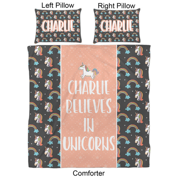 Unicorns Comforter Set - Queen - Approval