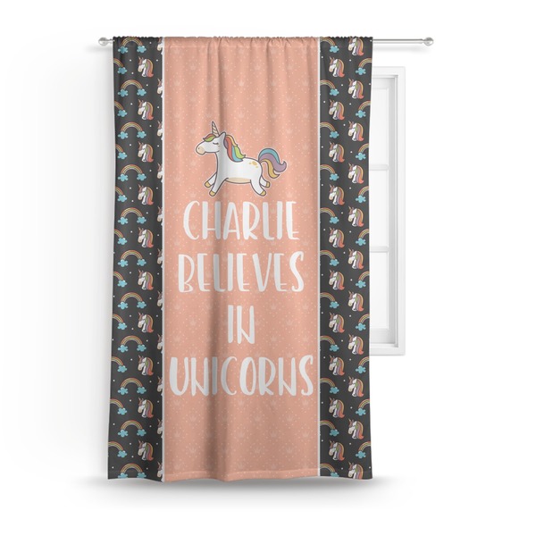 Custom Unicorns Curtain - 50"x84" Panel (Personalized)