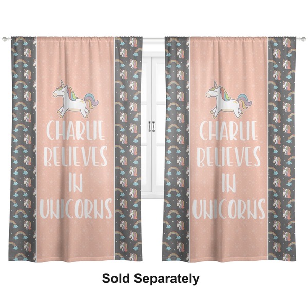 Custom Unicorns Curtain Panel - Custom Size (Personalized)