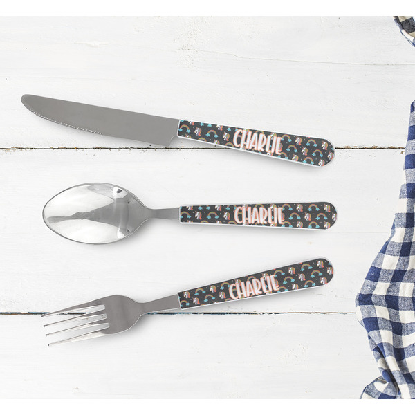 Unicorns Cutlery Set - w/ PLATE