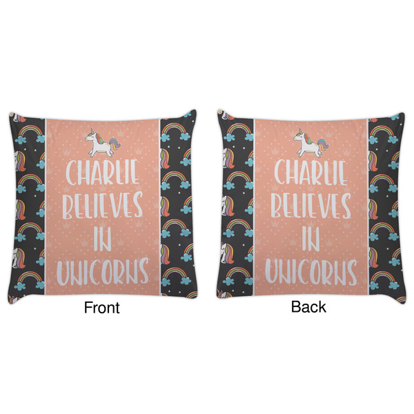 Unicorns Decorative Pillow Case - Approval