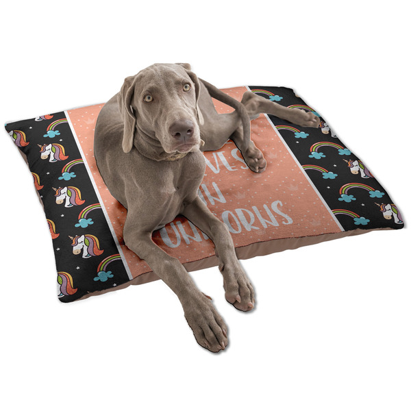 Unicorns Dog Bed - Large LIFESTYLE
