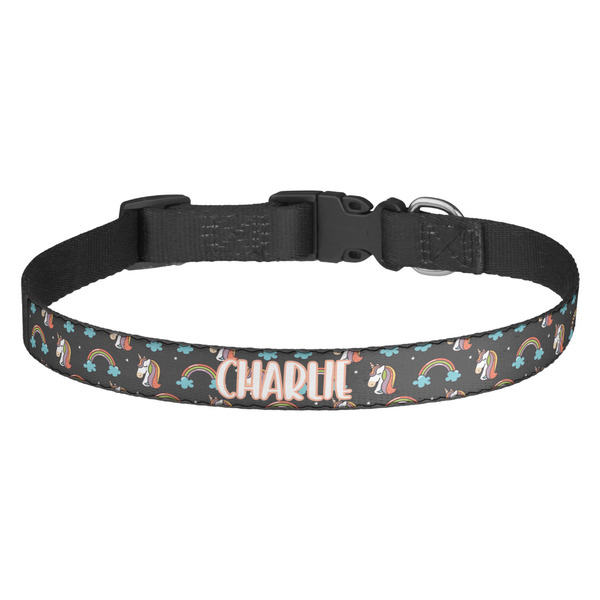 Custom Unicorns Dog Collar - Medium (Personalized)