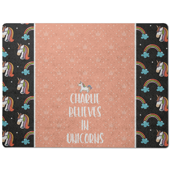 Unicorns Dog Food Mat - Medium without bowls