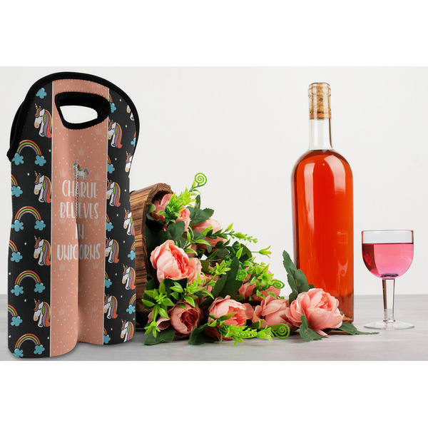 Unicorns Double Wine Tote - LIFESTYLE (new)