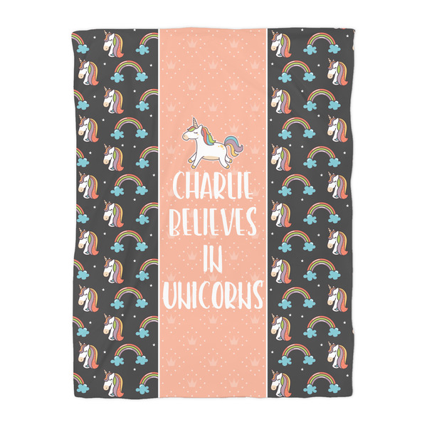 Unicorns Duvet Cover - Twin - Front