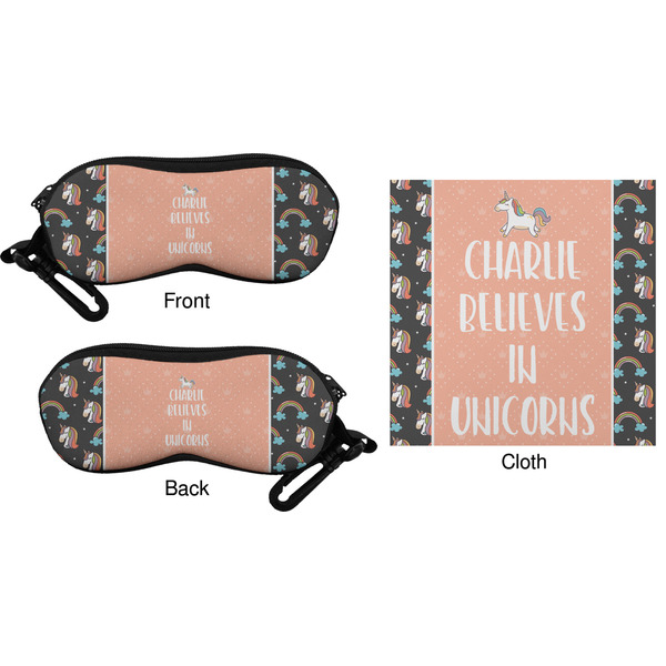 Unicorns Eyeglass Case & Cloth (Approval)