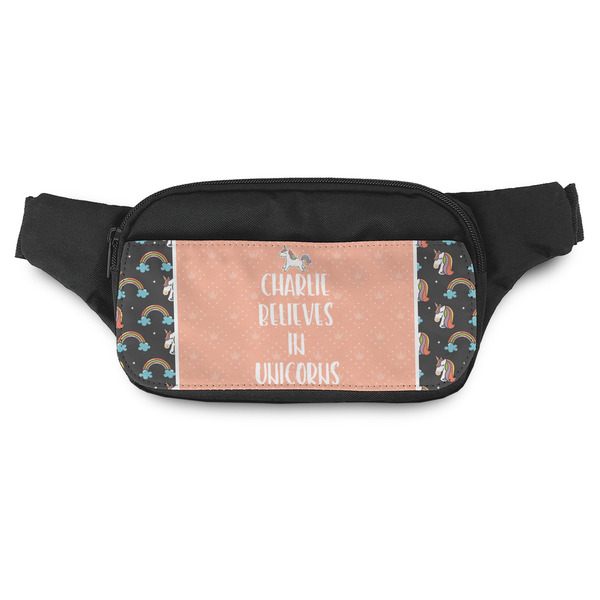 Custom Unicorns Fanny Pack - Modern Style (Personalized)