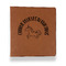 Unicorns Leather Binder - 1" - Rawhide - Front View