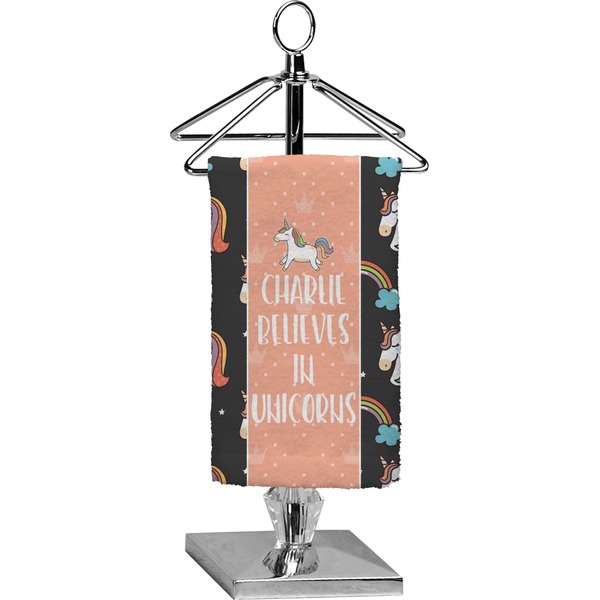 Custom Unicorns Finger Tip Towel - Full Print (Personalized)