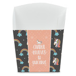 Unicorns French Fry Favor Boxes (Personalized)