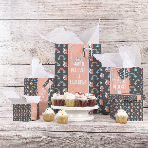 Unicorns Gift Bags - In Context