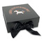 Unicorns Gift Boxes with Magnetic Lid - Black - Front (angle)