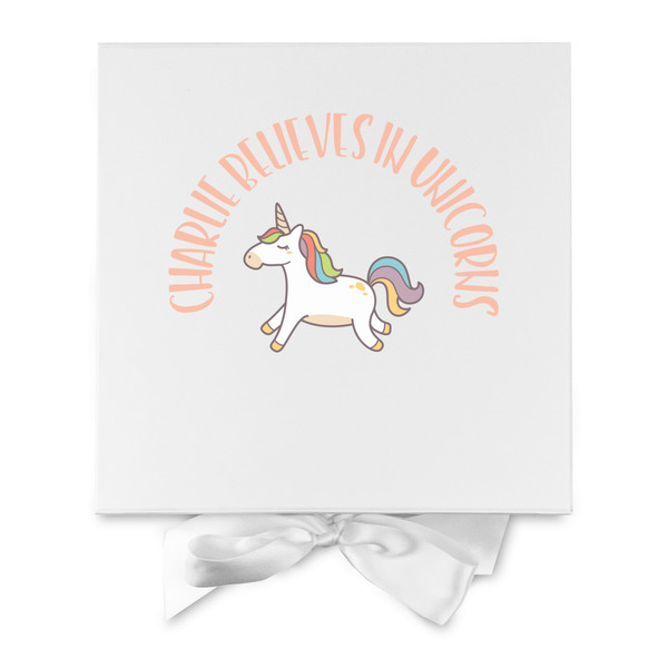 Unicorns Gift Boxes with Magnetic Lid - White - Approval