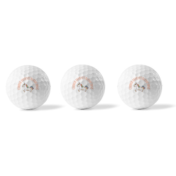 Unicorns Golf Balls - Generic - Set of 3 - APPROVAL
