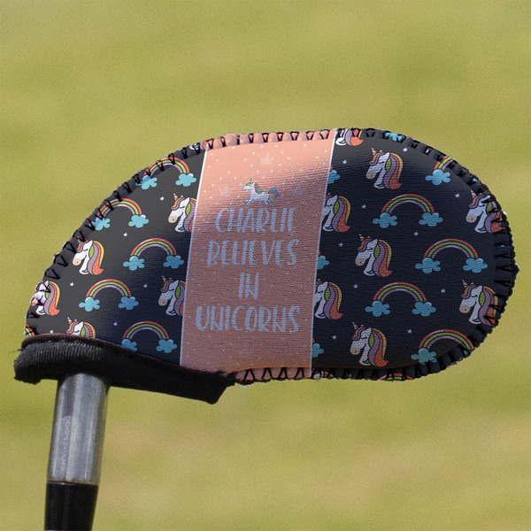 Custom Unicorns Golf Club Iron Cover (Personalized)