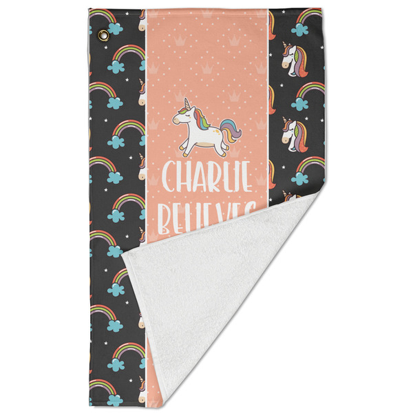 Unicorns Golf Towel - Folded (Large)