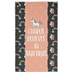Unicorns Golf Towel - Poly-Cotton Blend w/ Name or Text