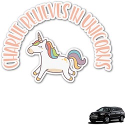 Unicorns Graphic Car Decal (Personalized)
